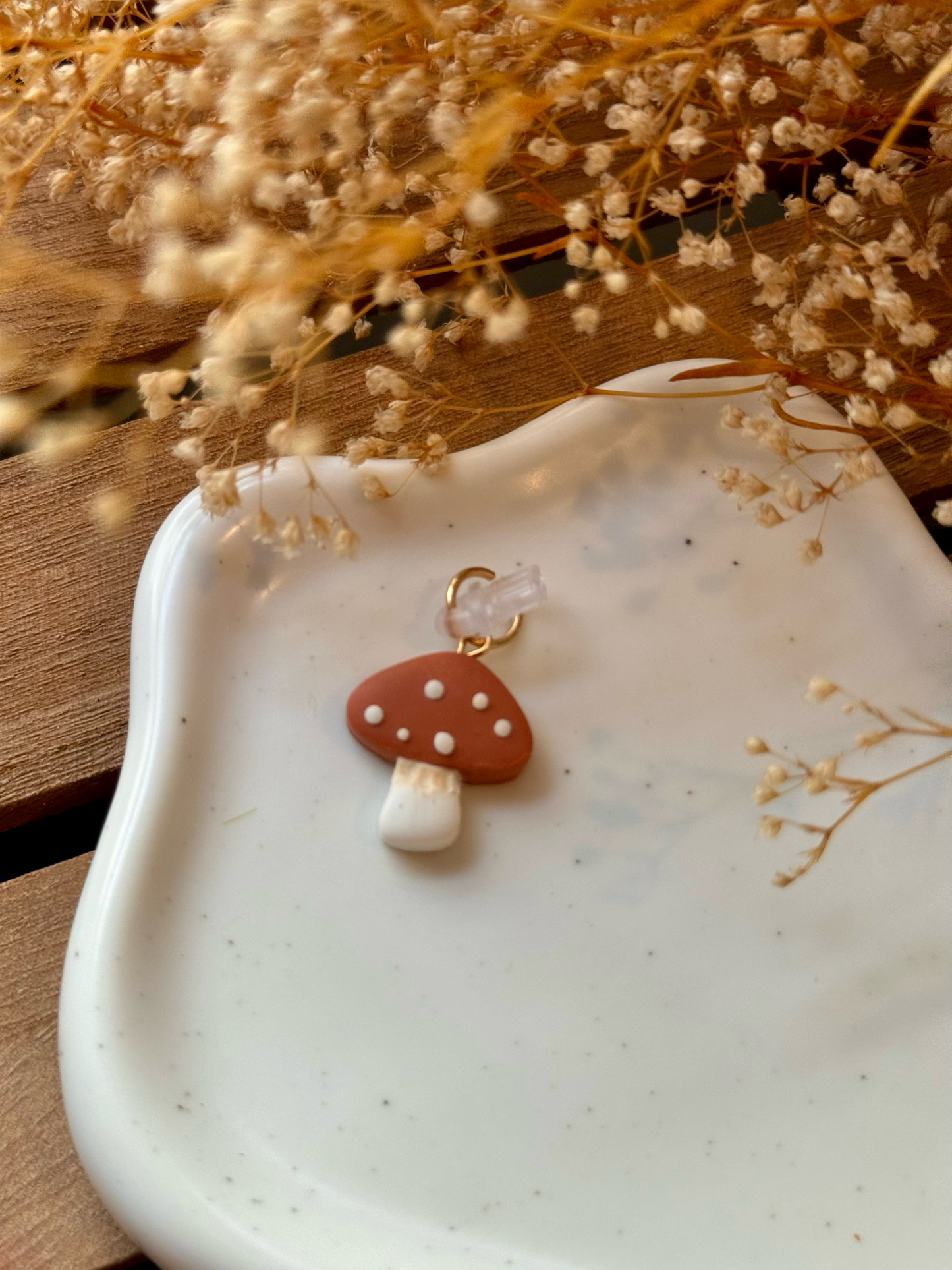 Mushroom Kindle Charm