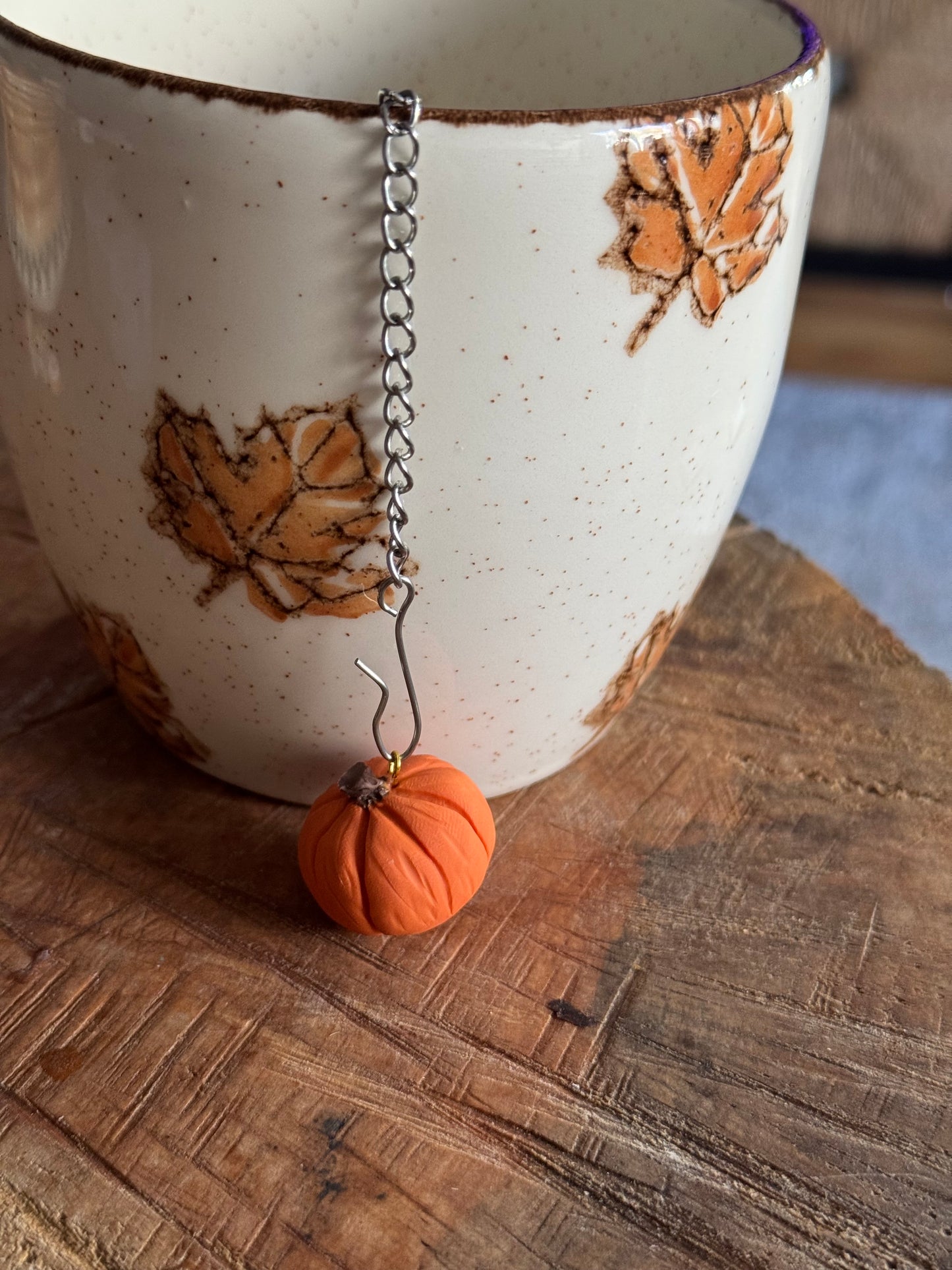 Pumpkin Tea Infuser Charm
