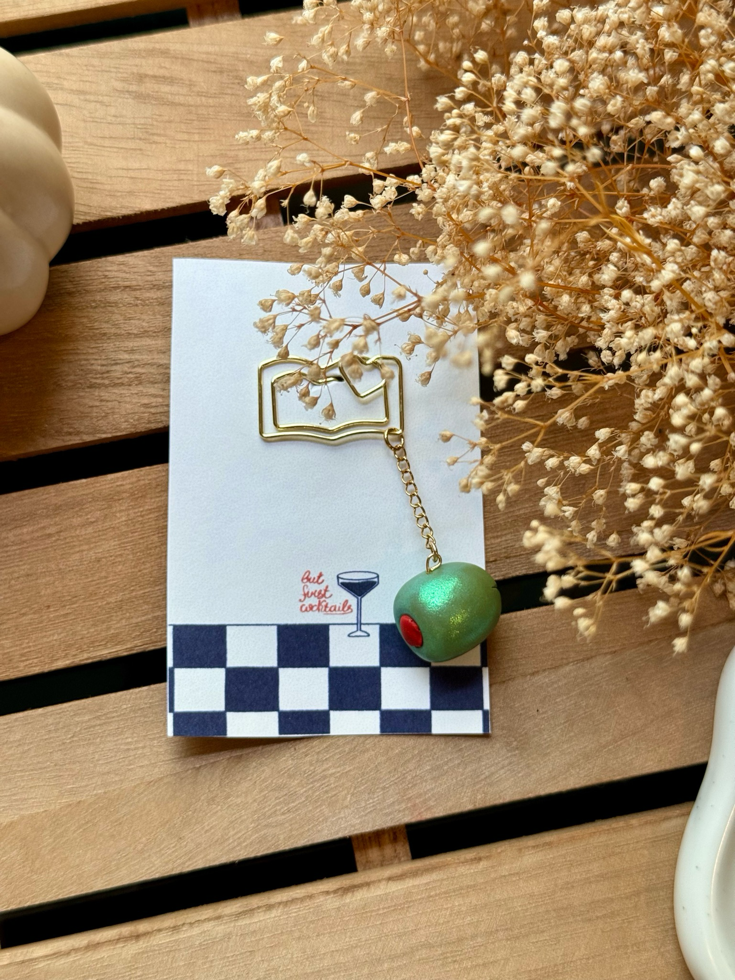 Olive Planner Charm