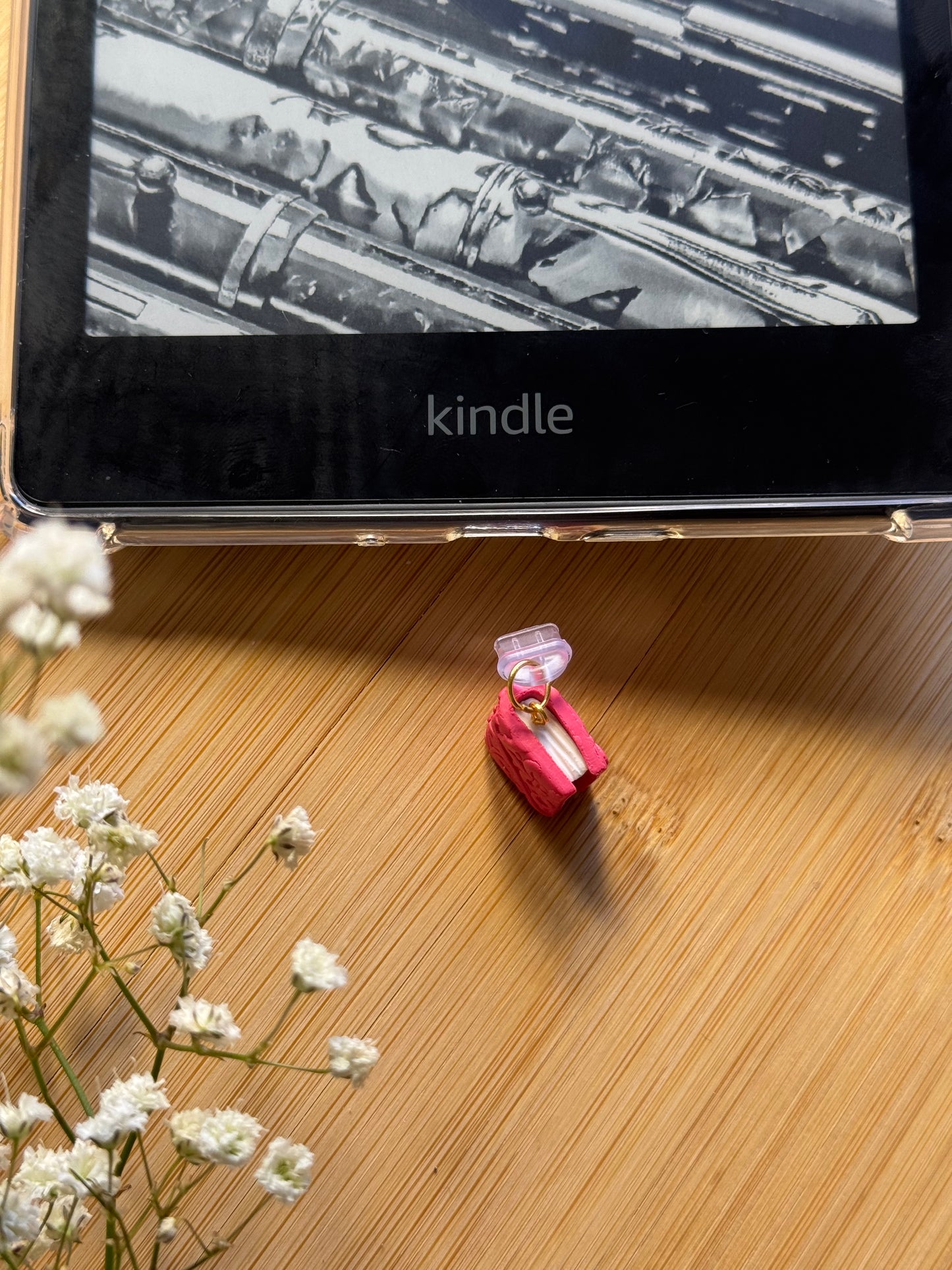 Book Kindle Charm