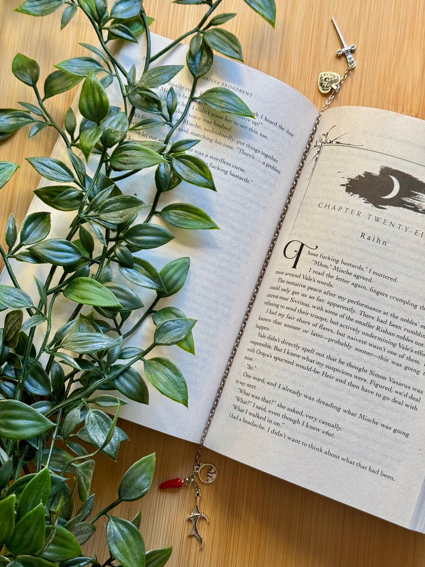 Acotar Themed Chain Bookmark