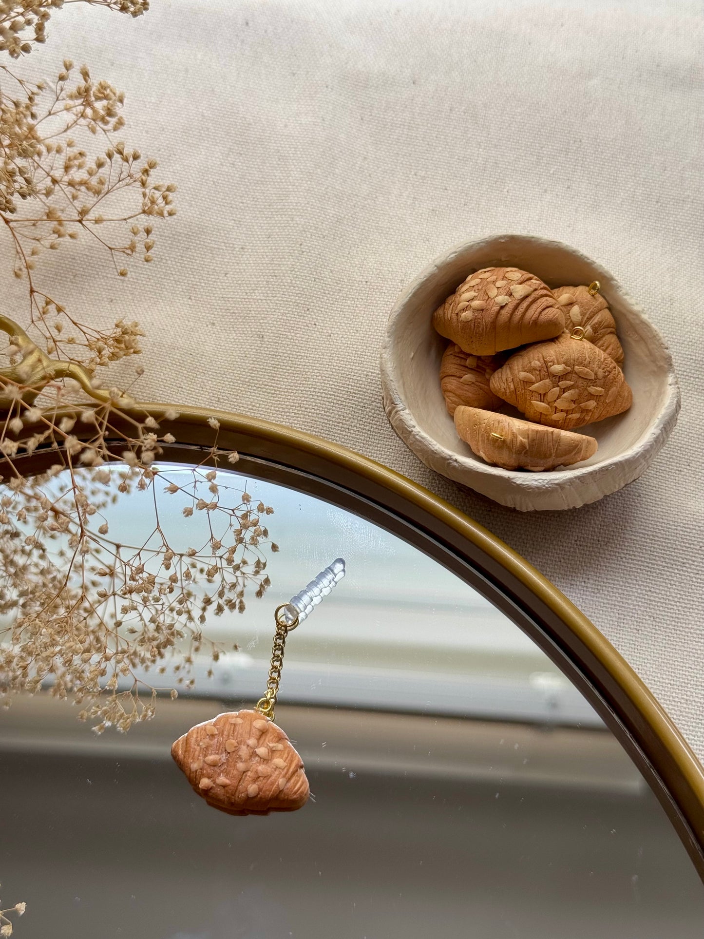 Almond Croissant Charm