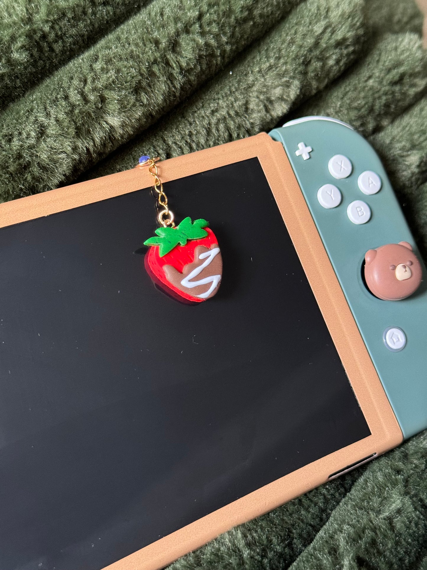 Dipped Strawberry Charm