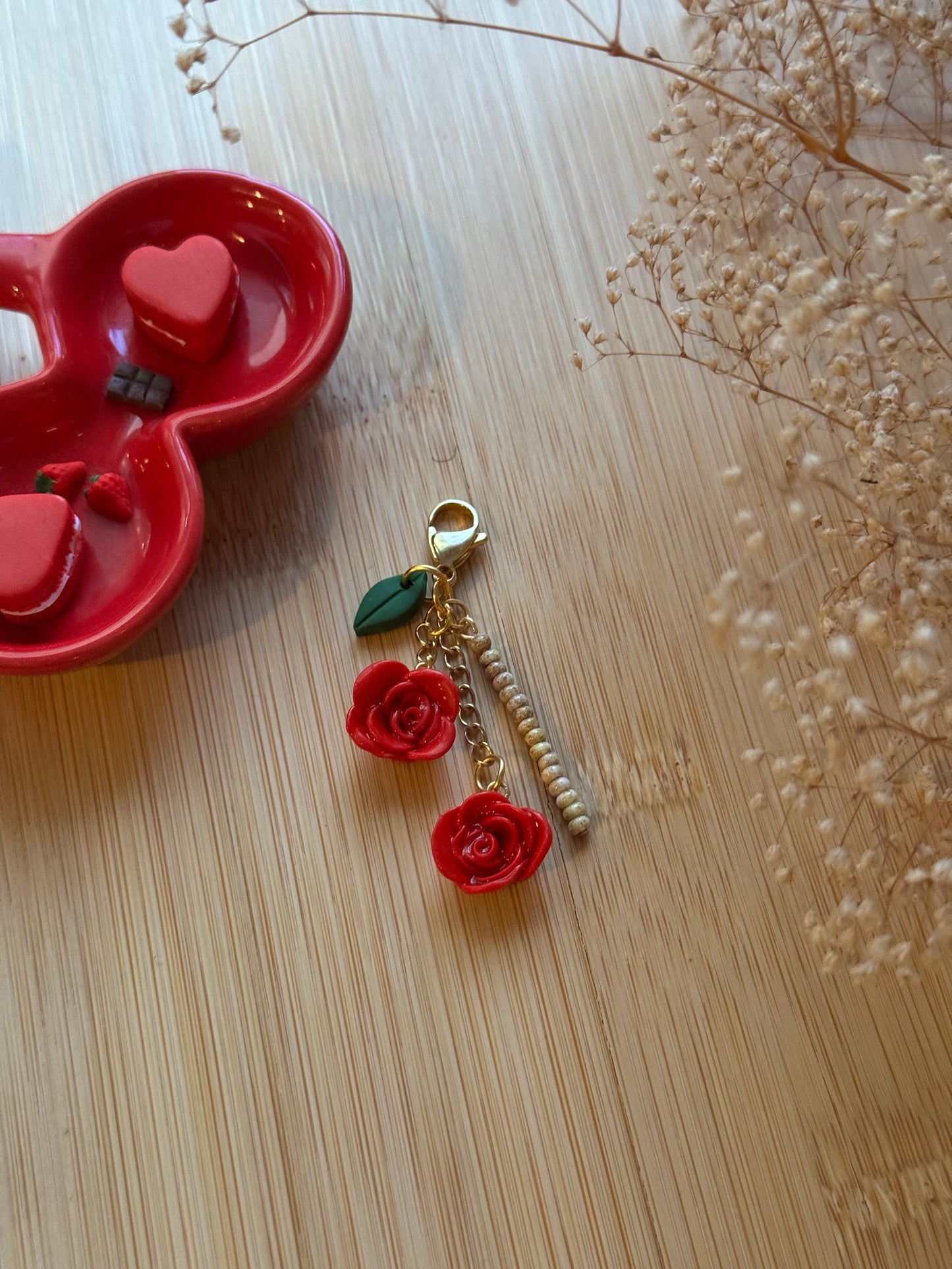 Everlasting Rose Planner Charm