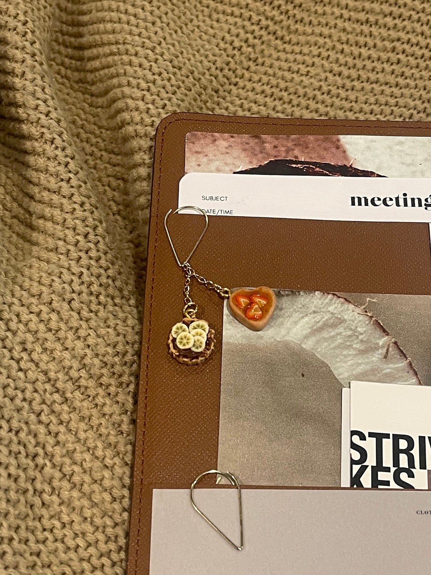 Nutella Banana planner charm