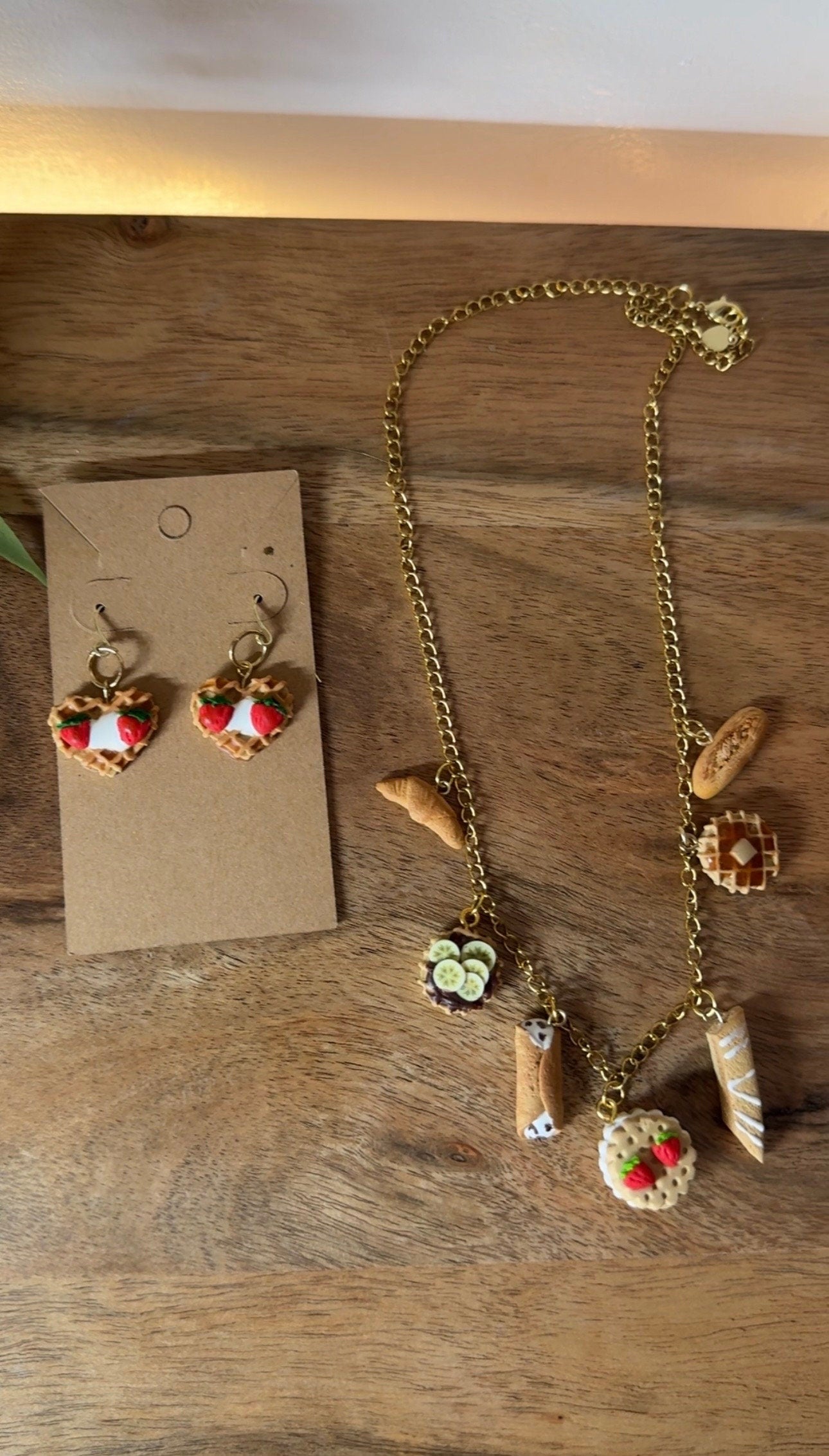 Bakery Inspired Necklace