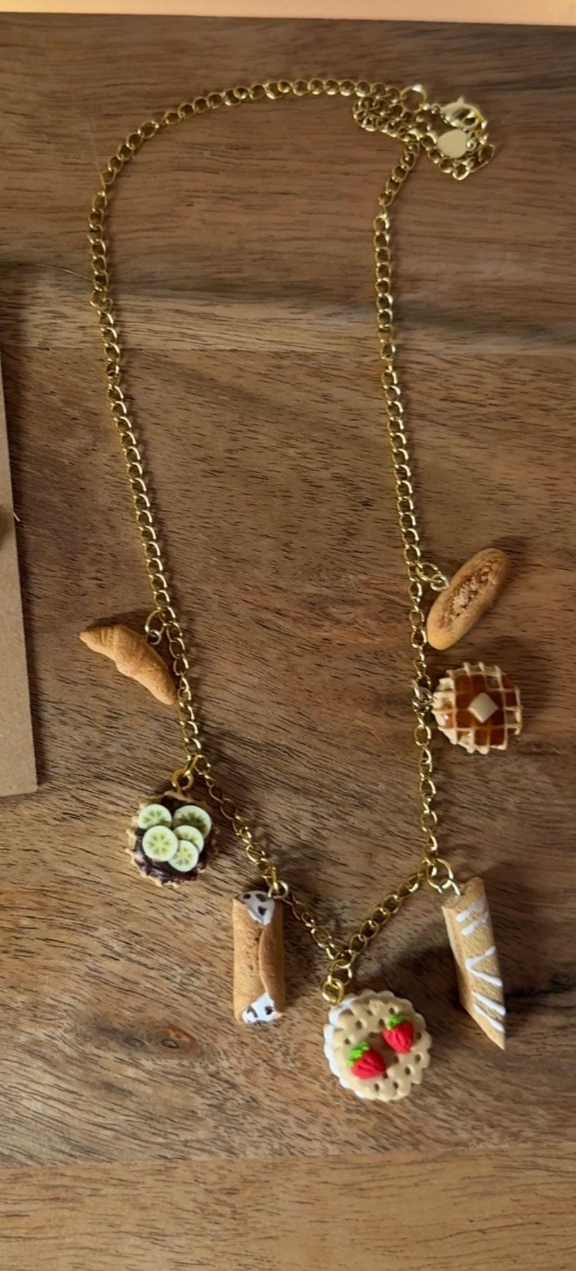 Bakery Inspired Necklace