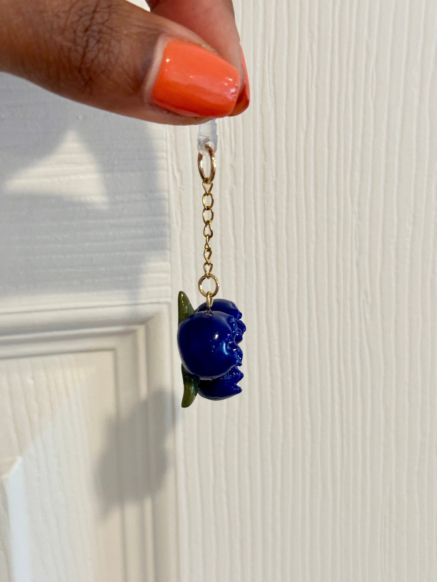 Blueberry switch charm
