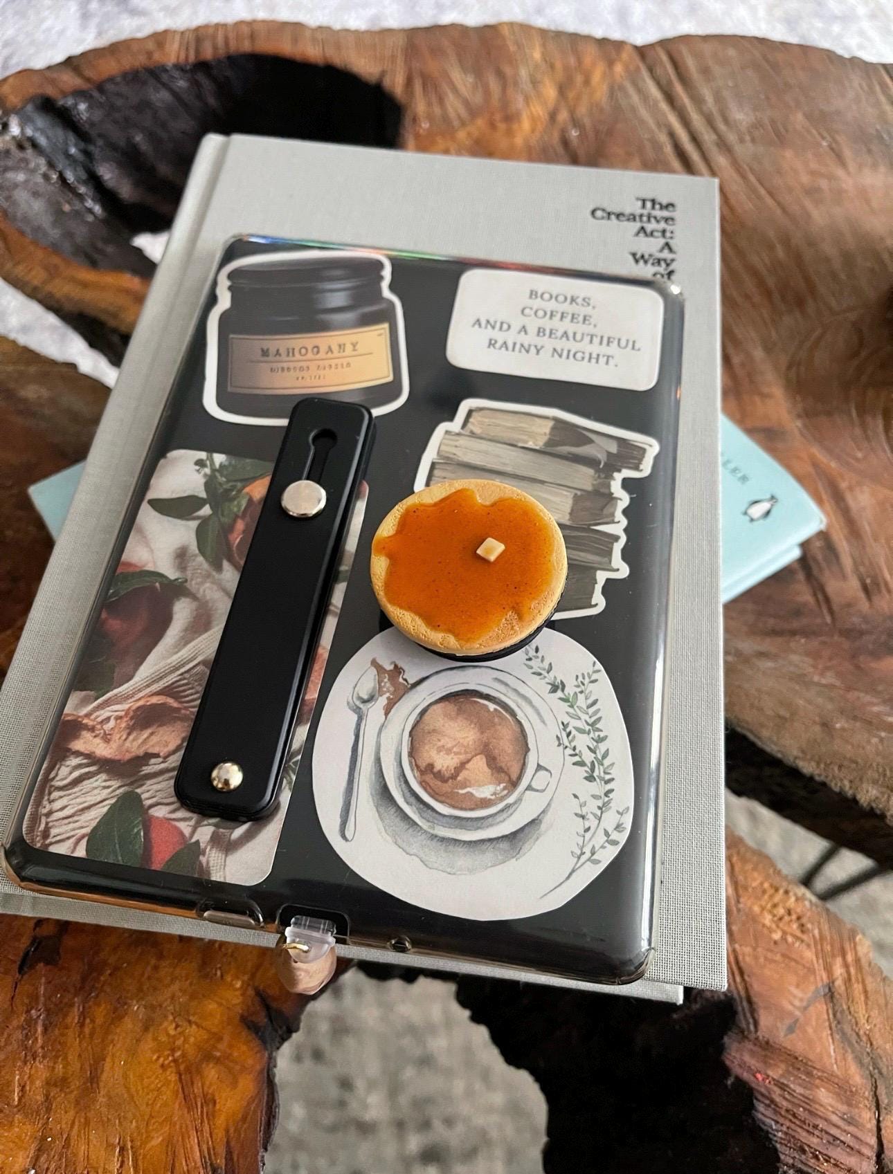 Pancake Phone Grip