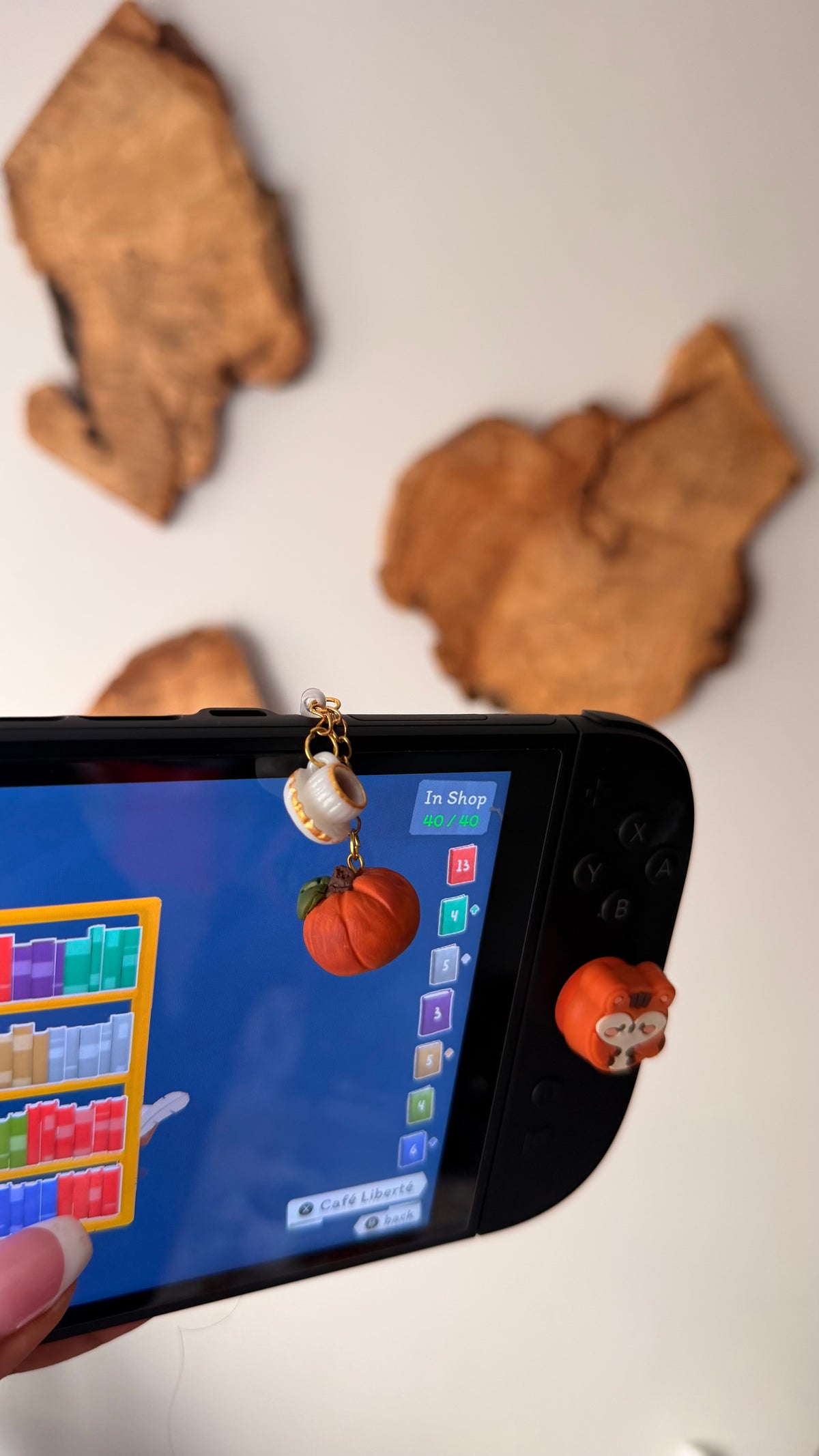 Pumpkin spice charm