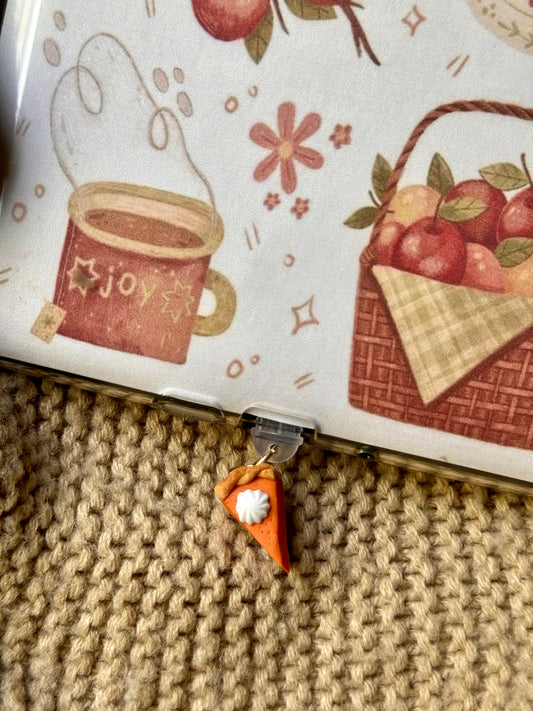 Pumpkin Pie Kindle Charm