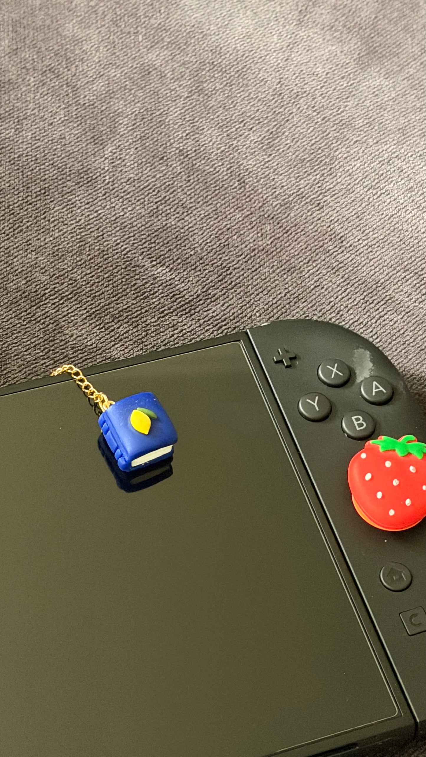 Lemonbound book charm