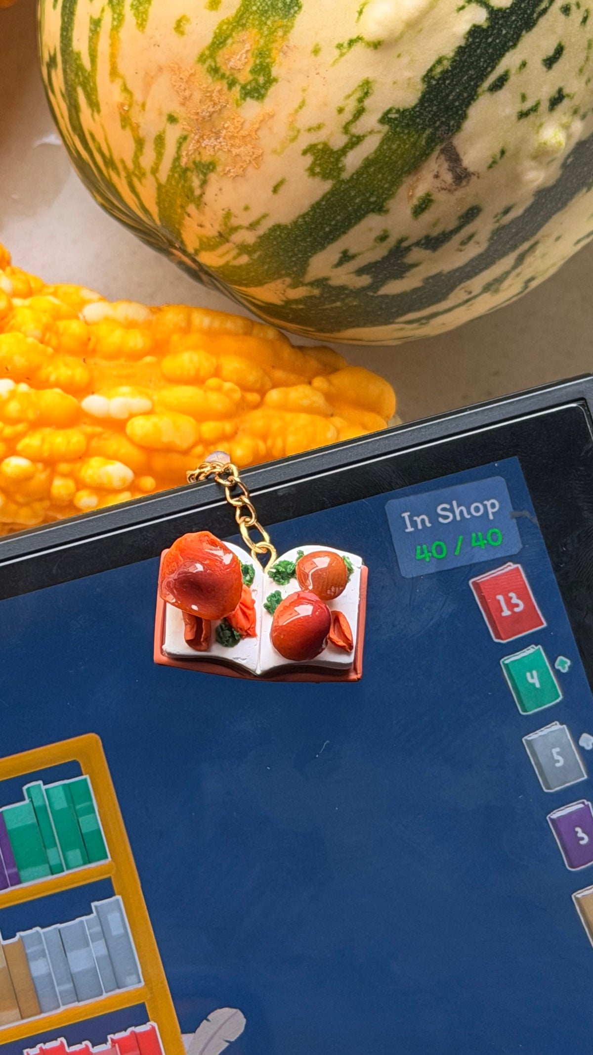 Book of shrooms charm
