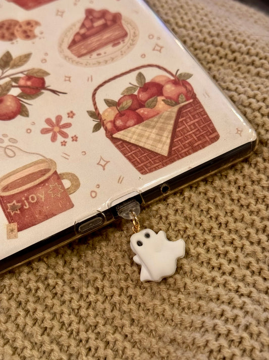 Spooky Ghost Kindle Charm
