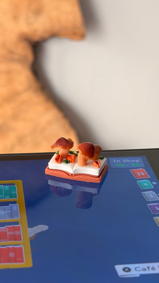 Book of shrooms charm