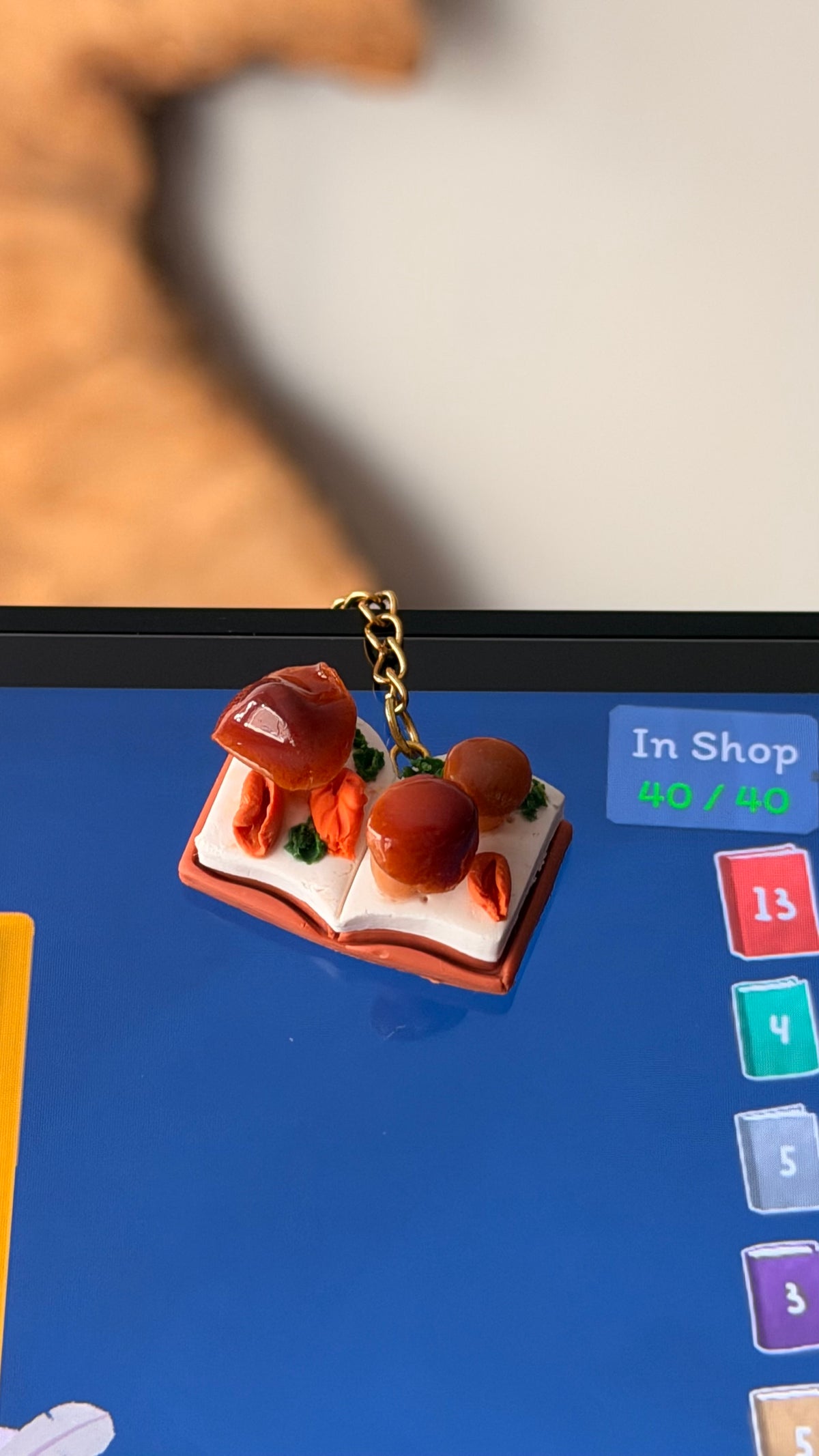Book of shrooms charm