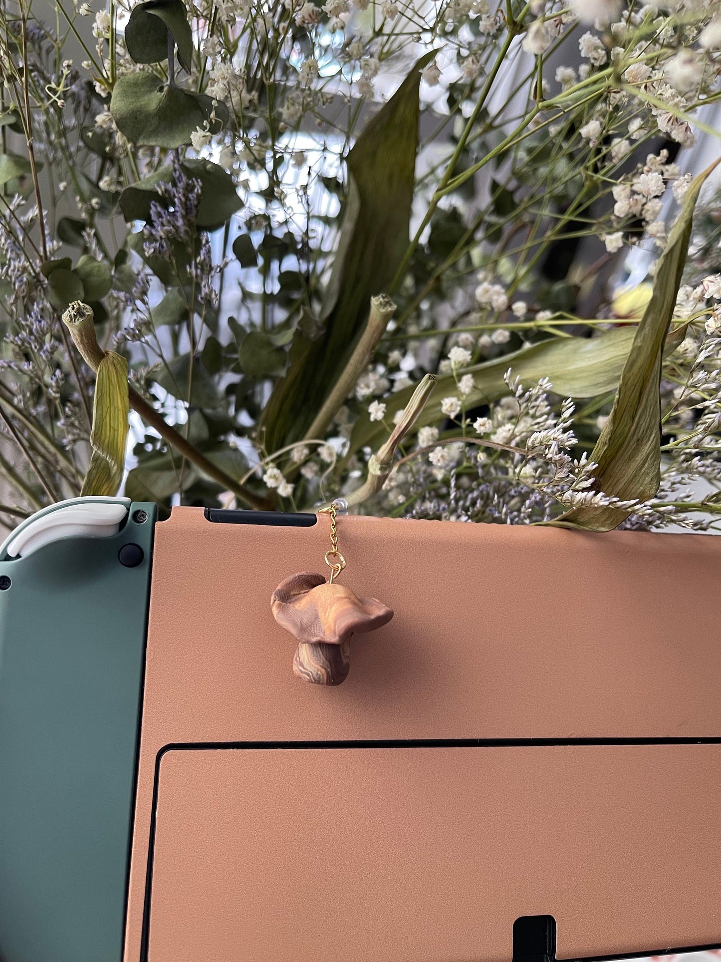 Mushroom Switch Charm
