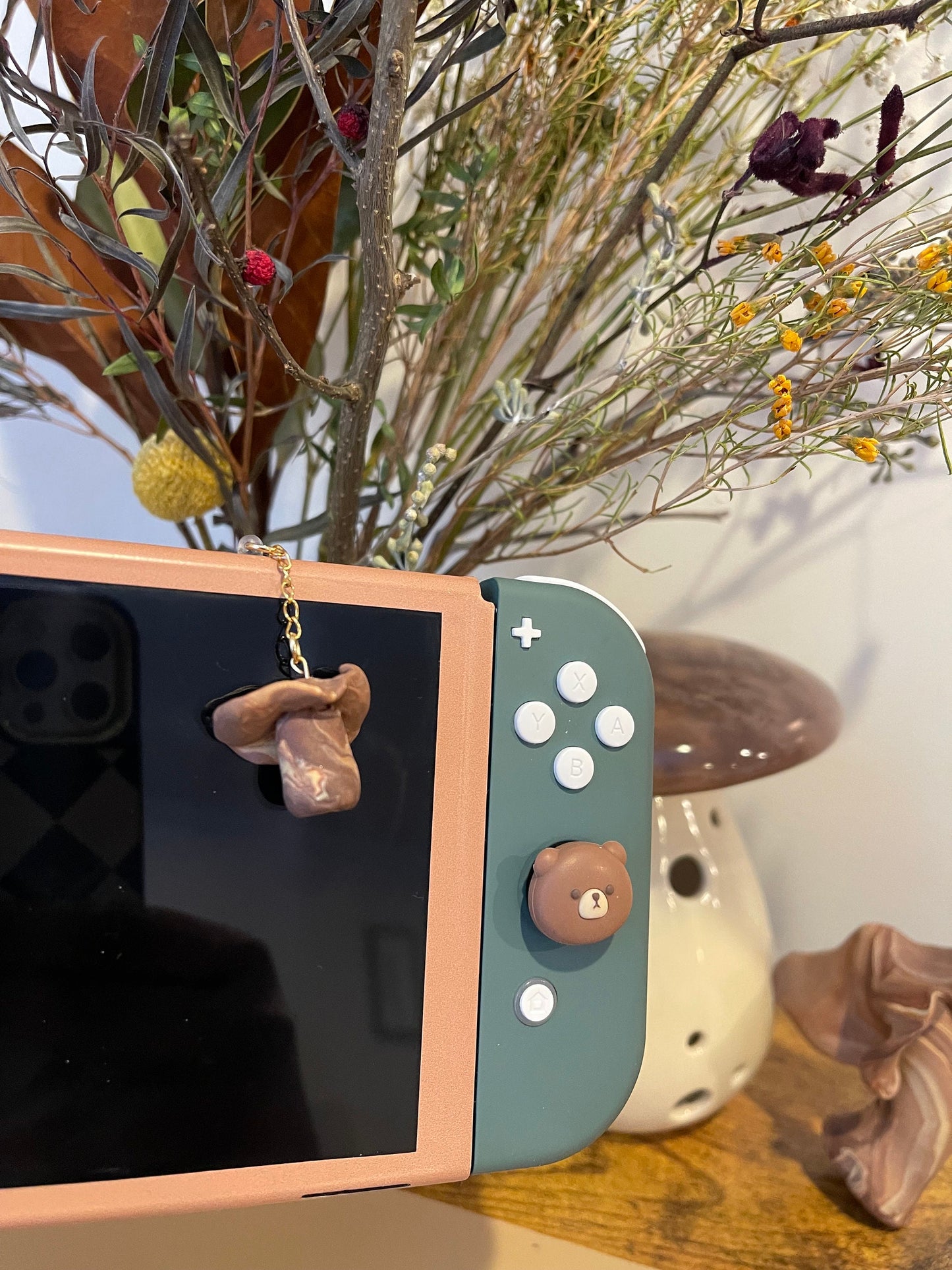 Mushroom Switch Charm